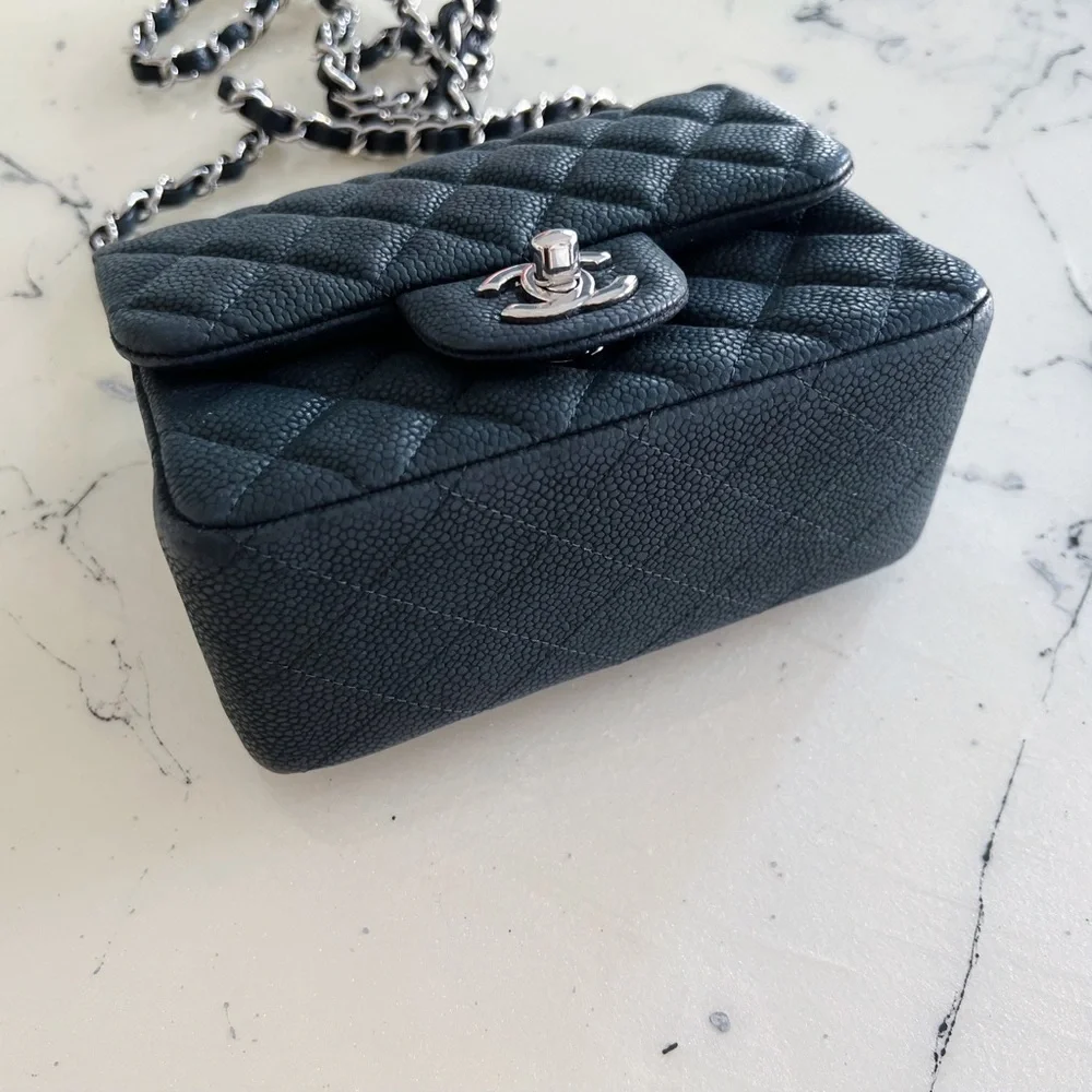 CHANEL SQUARE MINI FLAP BAG CROSSBODY - Picture 4 of 8